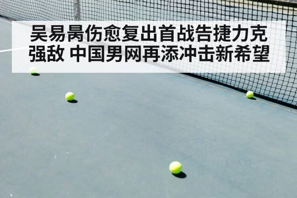 吴易昺伤愈复出首战告捷力克强敌 中国男网再添冲击新希望